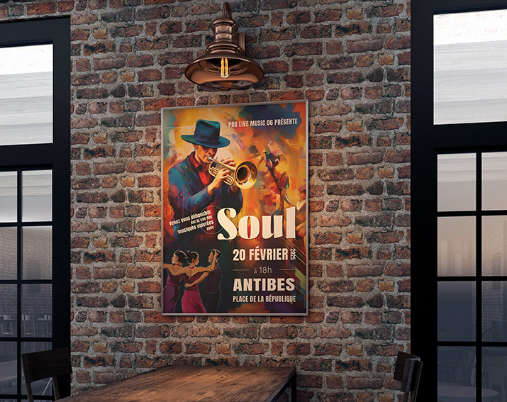 Affichette événementielle