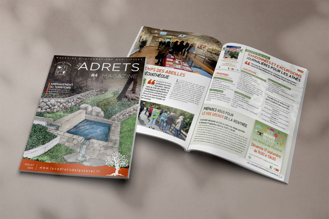 Bulletins municipaux – conception éditoriale et graphique