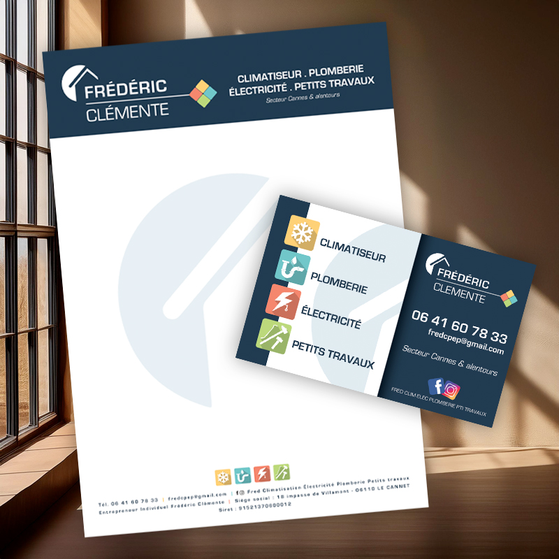 Charte graphique pour entrepreneur indépendant